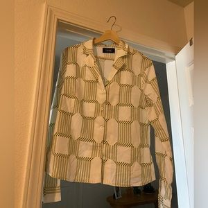 Discontinued Cider size medium button up long sleeve top